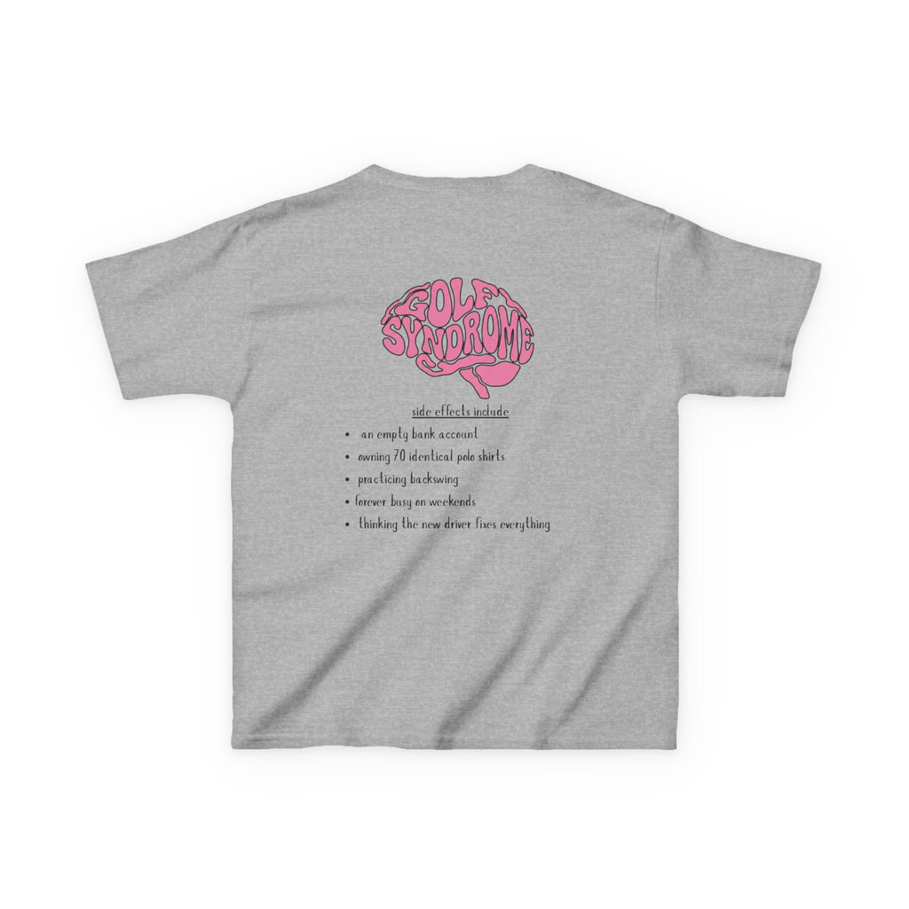 golf-aholic  kids t shirt