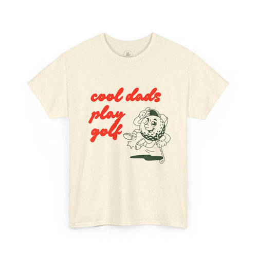 Cool Dads Play Golf T-Shirt- Classic Mens T shirt