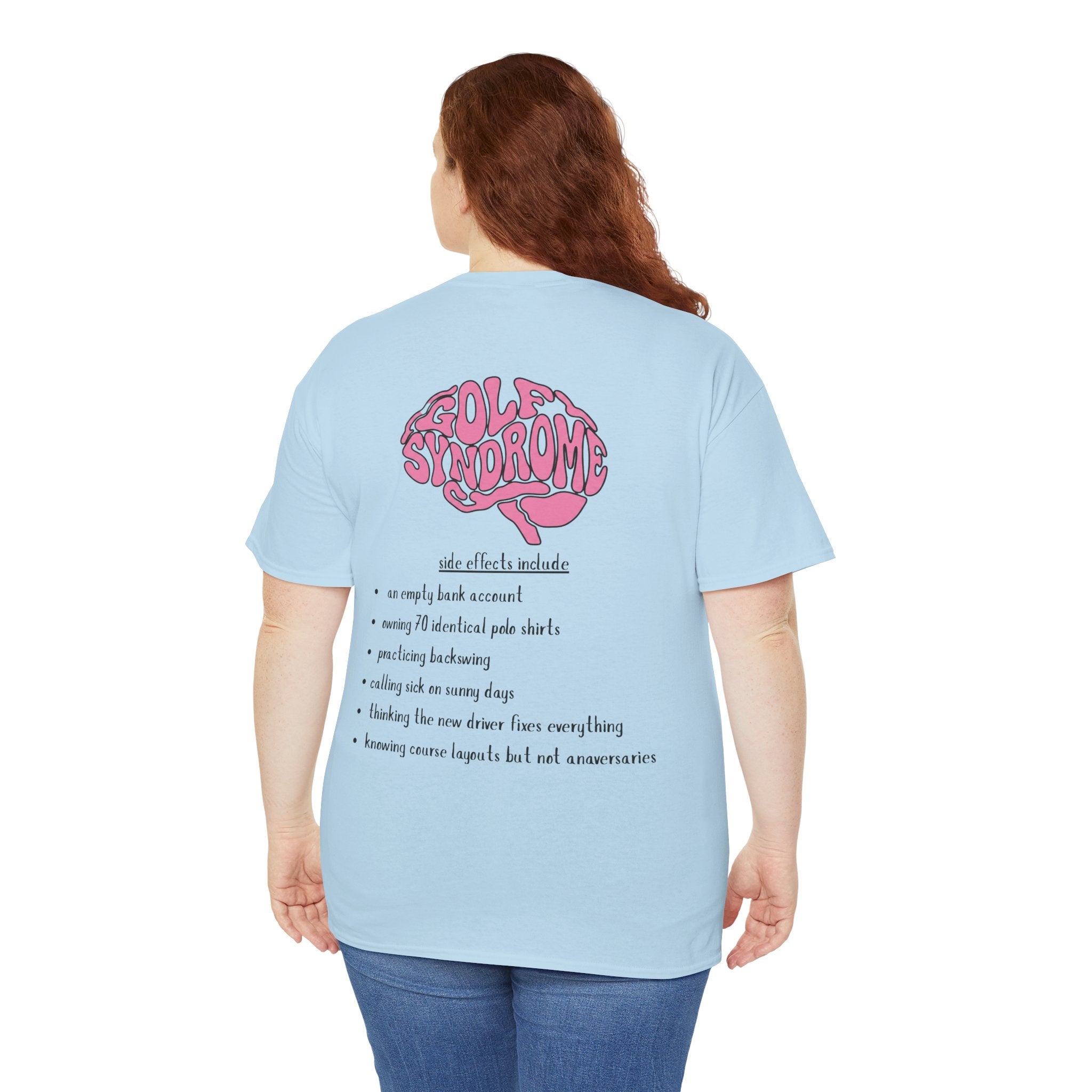 Crazy Golf-Aholic — Women's Golf T -Shirt
