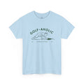 Golf-Aholic -Mens vintage T- Shirt