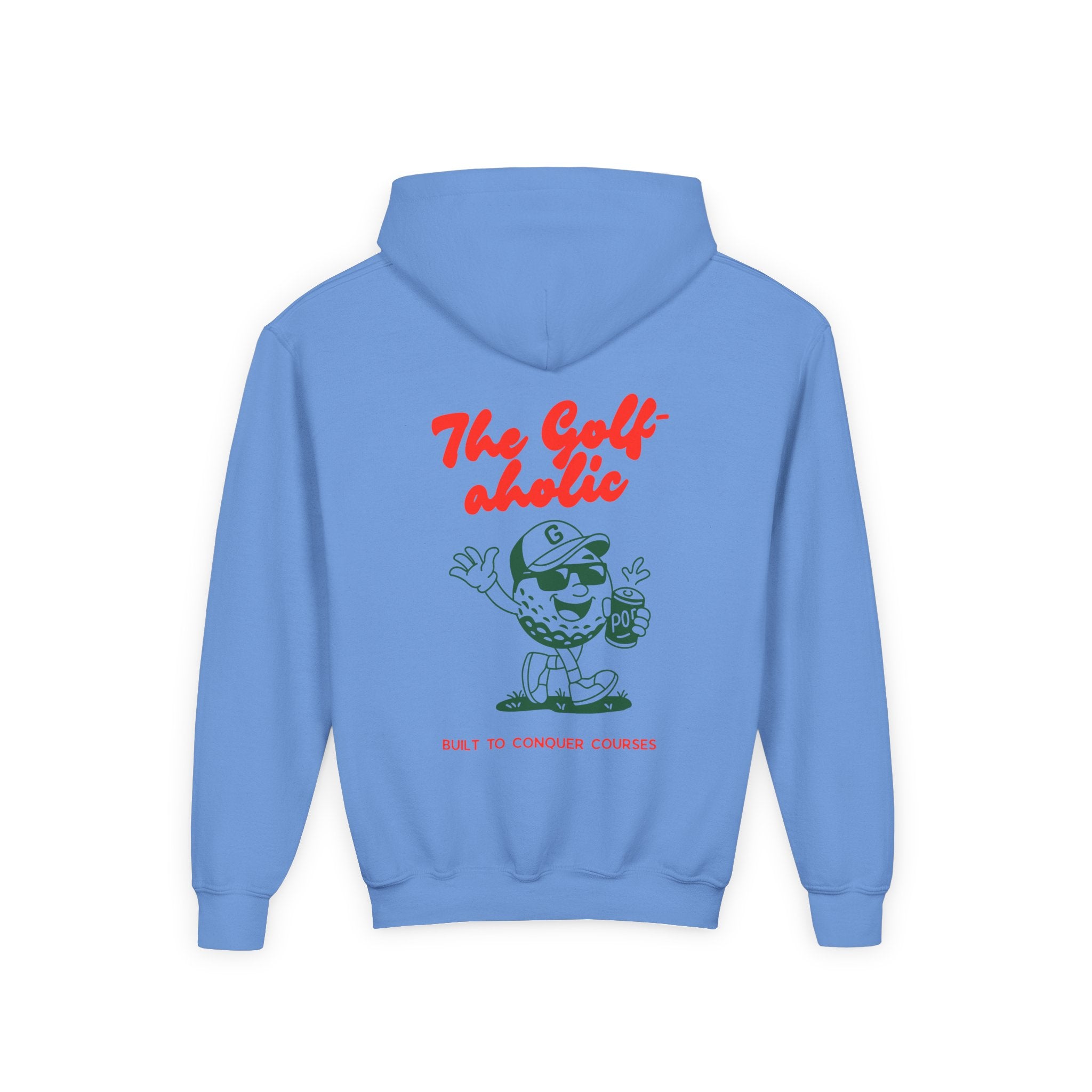 Golf-aholic Youth Hoodie – Cute Kids Sweatshirt