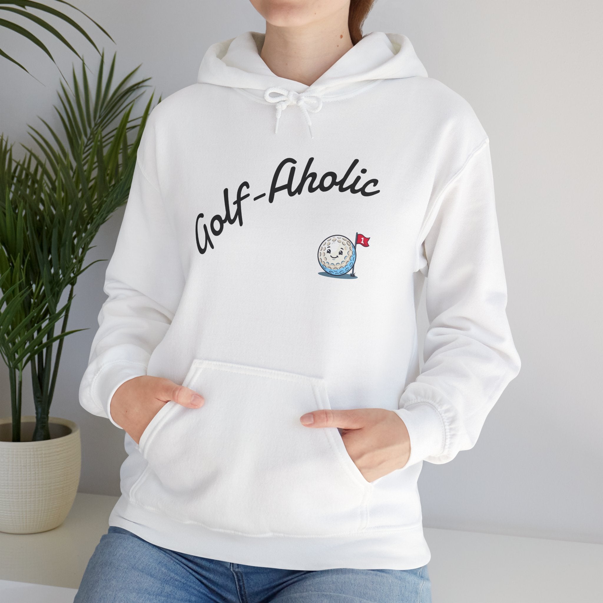 Original Golf-Aholic Hoodie —  for all Golf Lovers