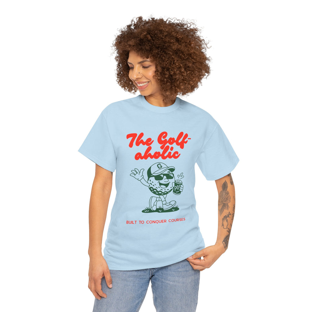 Golf-Aholic — Women's Retro Golf T - shirt