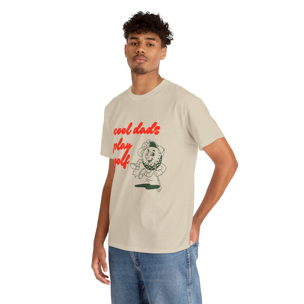 Cool Dads Play Golf T-Shirt- Classic Mens T shirt