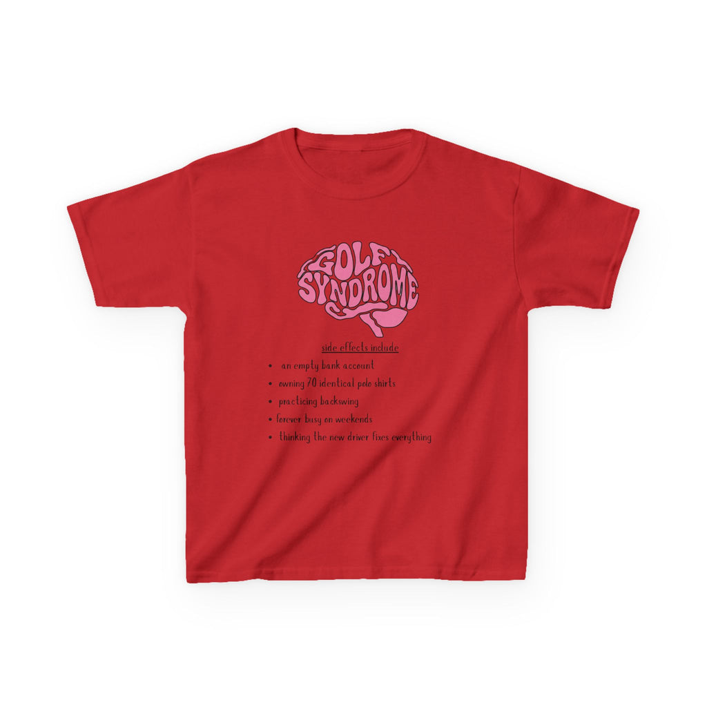 golf-aholic  kids t shirt