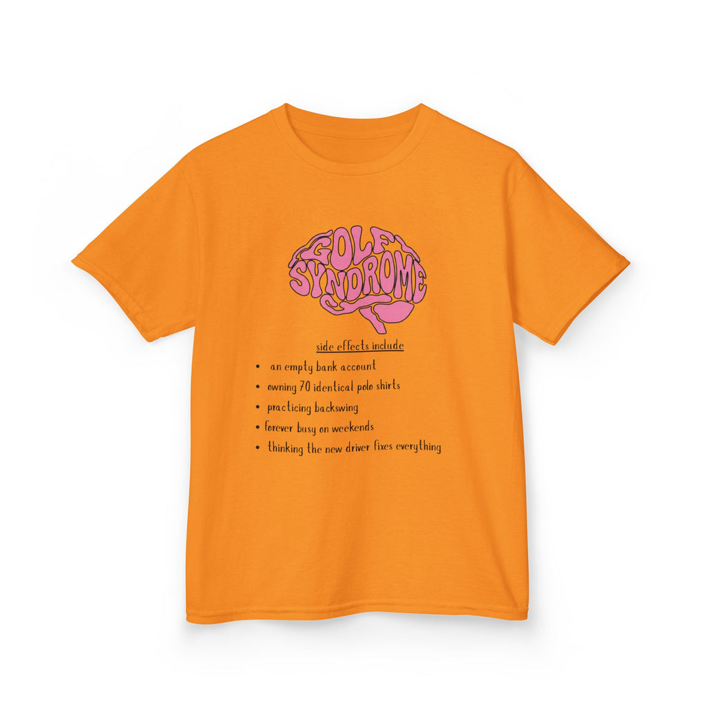 golf-aholic  kids t shirt