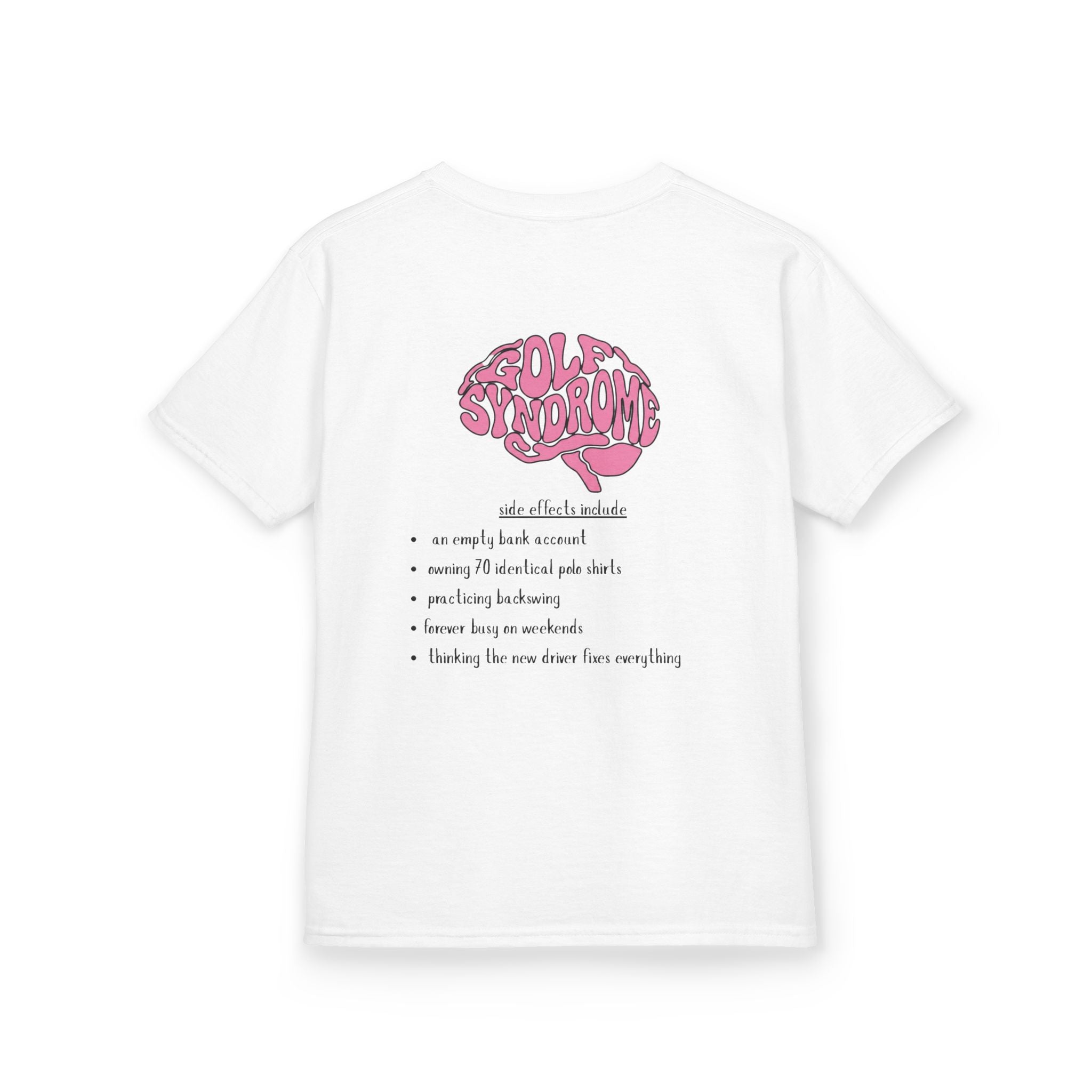 golf-aholic  kids t shirt