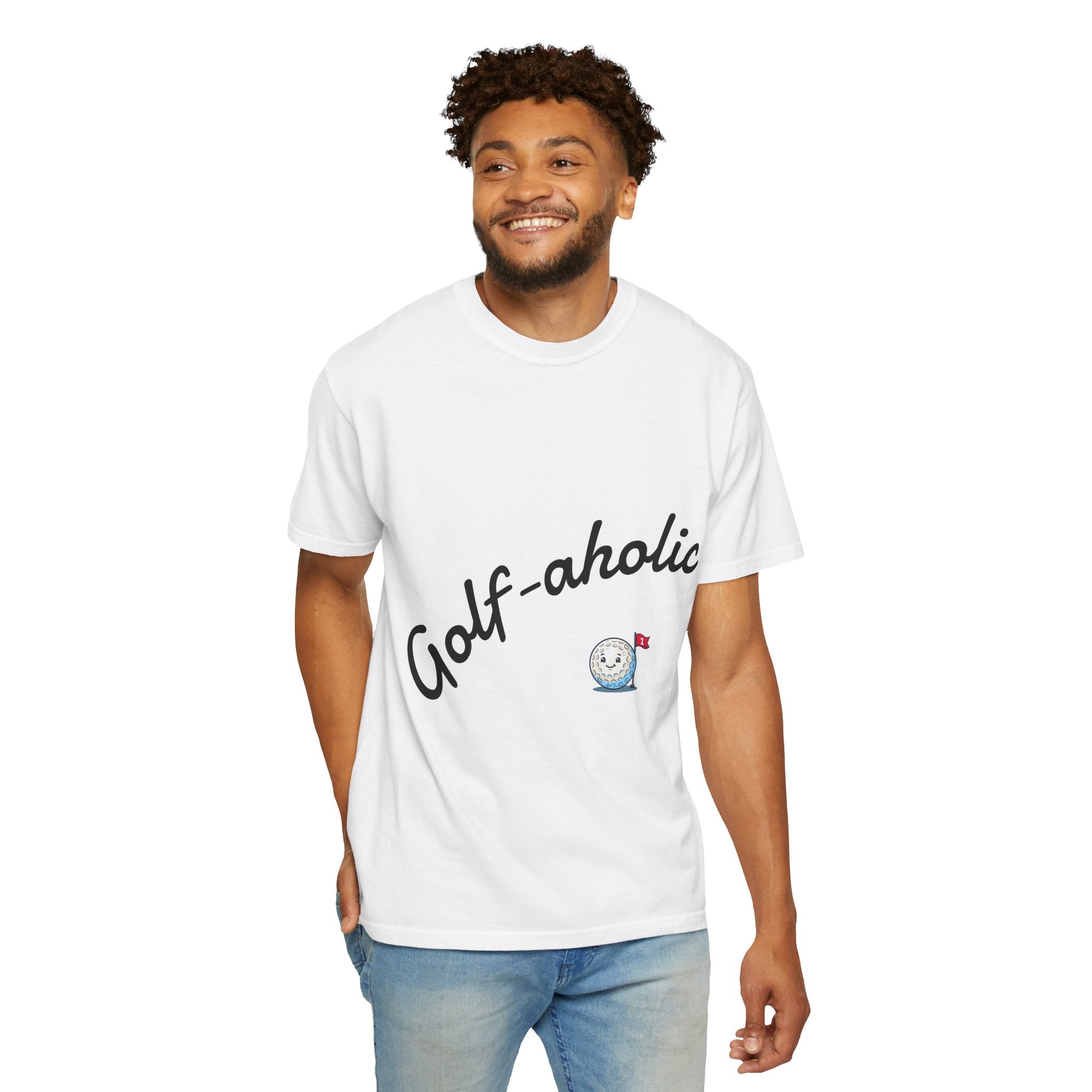Golf-Aholic — Mens T- Shirt