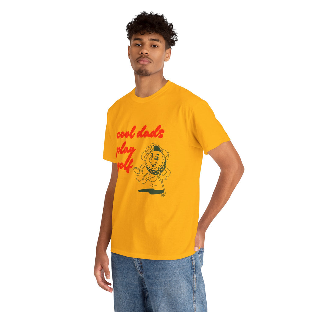 Cool Dads Play Golf T-Shirt- Classic Mens T shirt