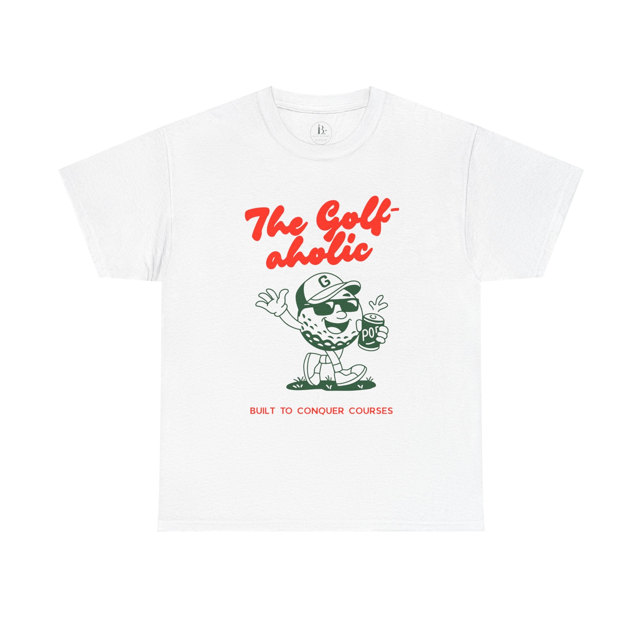 Golf-Aholic —  Mens Retro Golf T - shirt