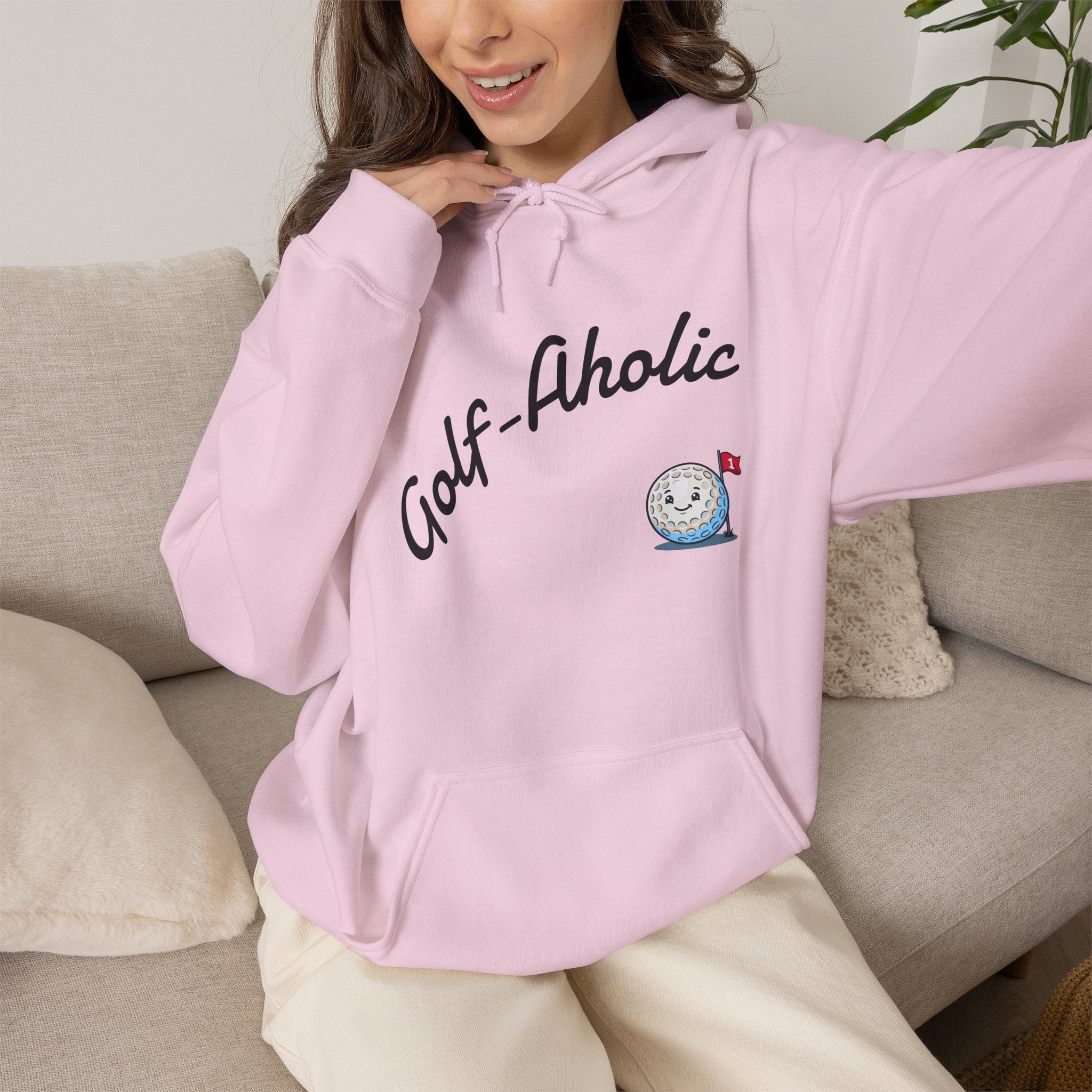 Original Golf-Aholic Hoodie —  for all Golf Lovers