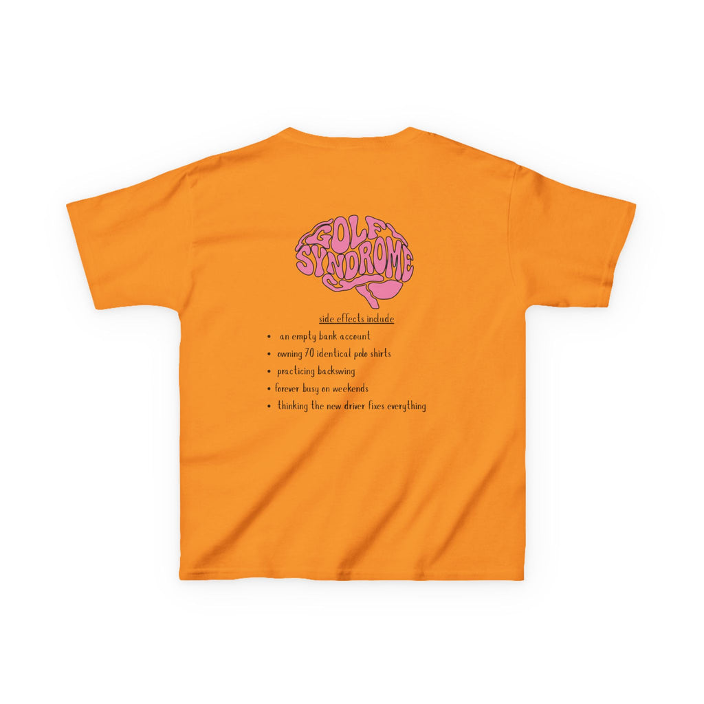 golf-aholic  kids t shirt