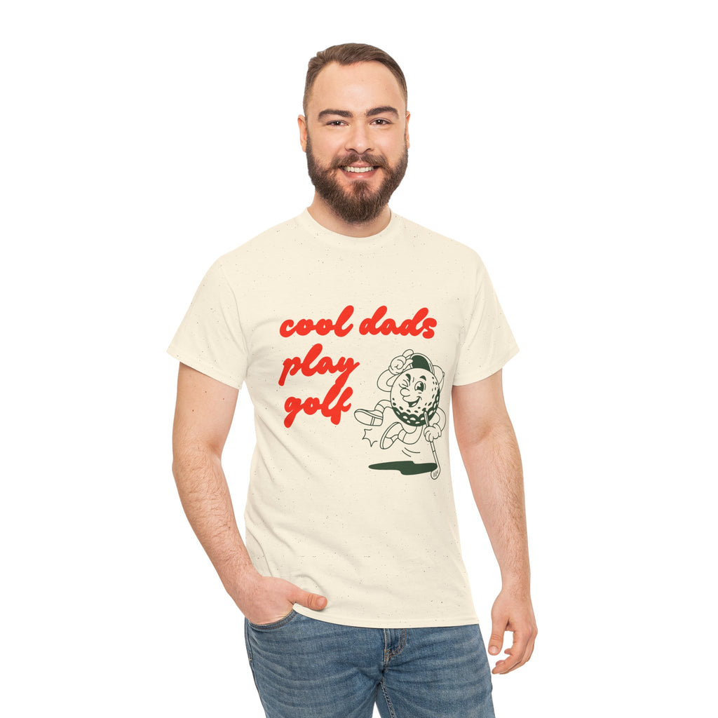 Cool Dads Play Golf T-Shirt- Classic Mens T shirt