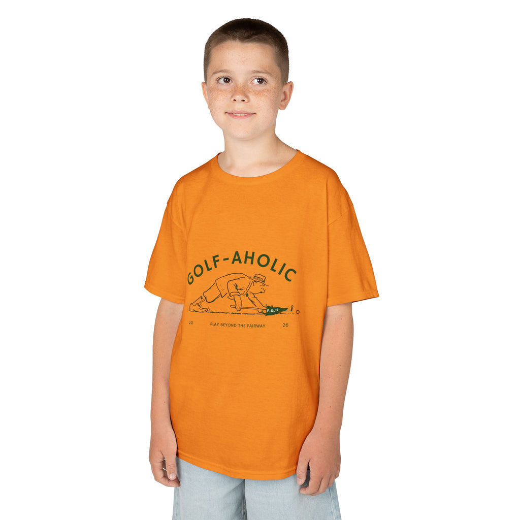 Golf-Aholic youth t shit