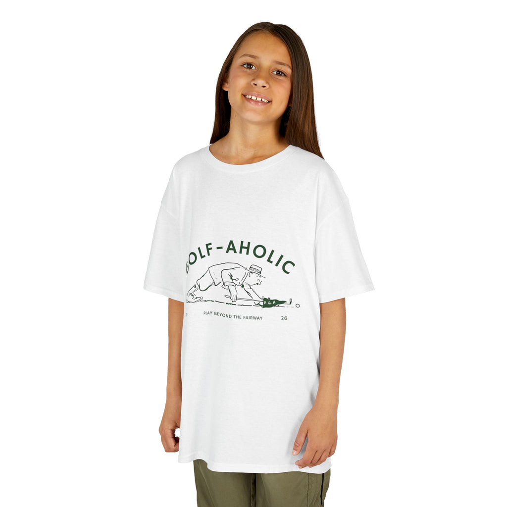 Golf-Aholic youth t shit