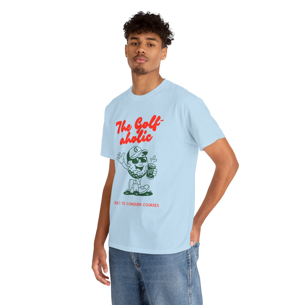 Golf-Aholic —  Mens Retro Golf T - shirt
