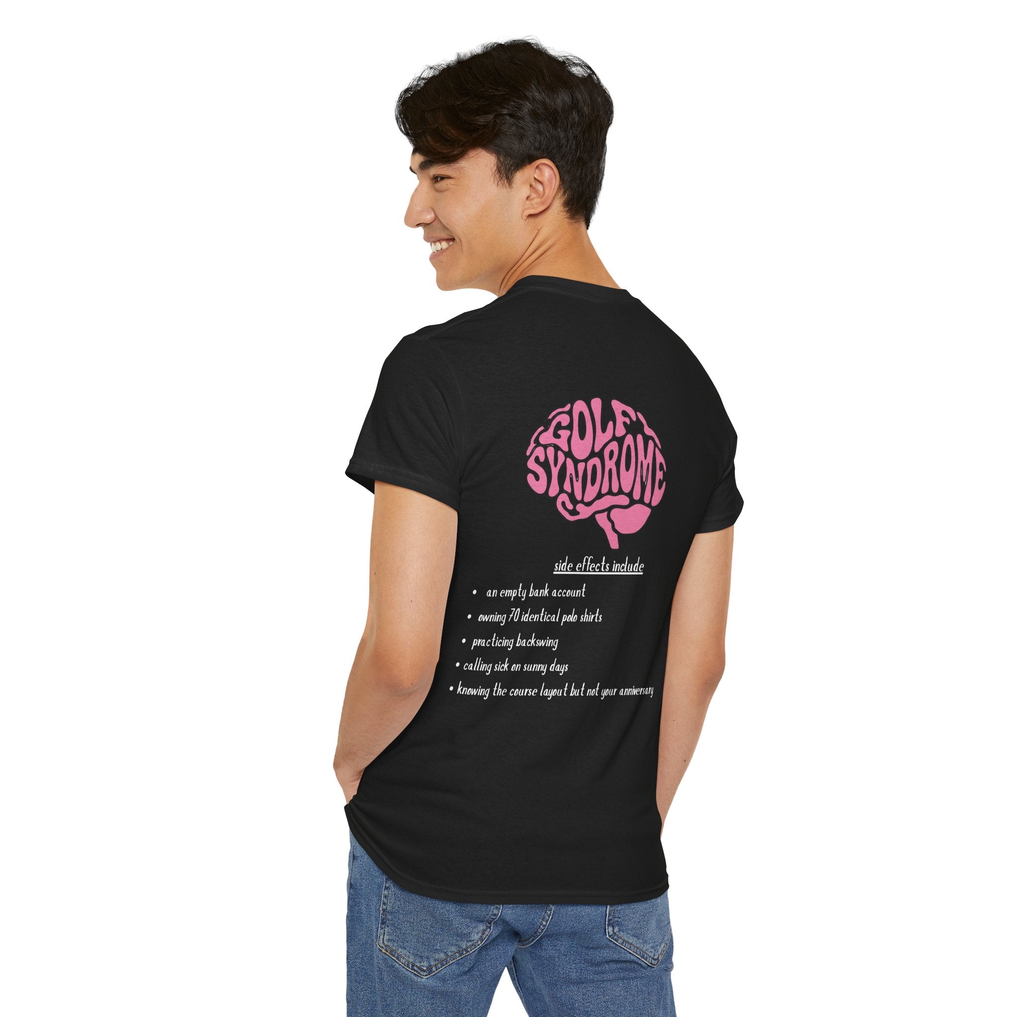 crazy golf-syndrome -Mens vintage T- Shirt light