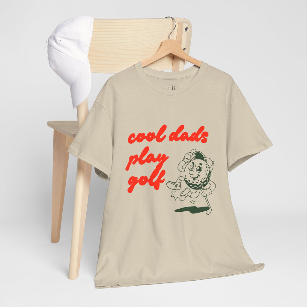 Cool Dads Play Golf T-Shirt- Classic Mens T shirt