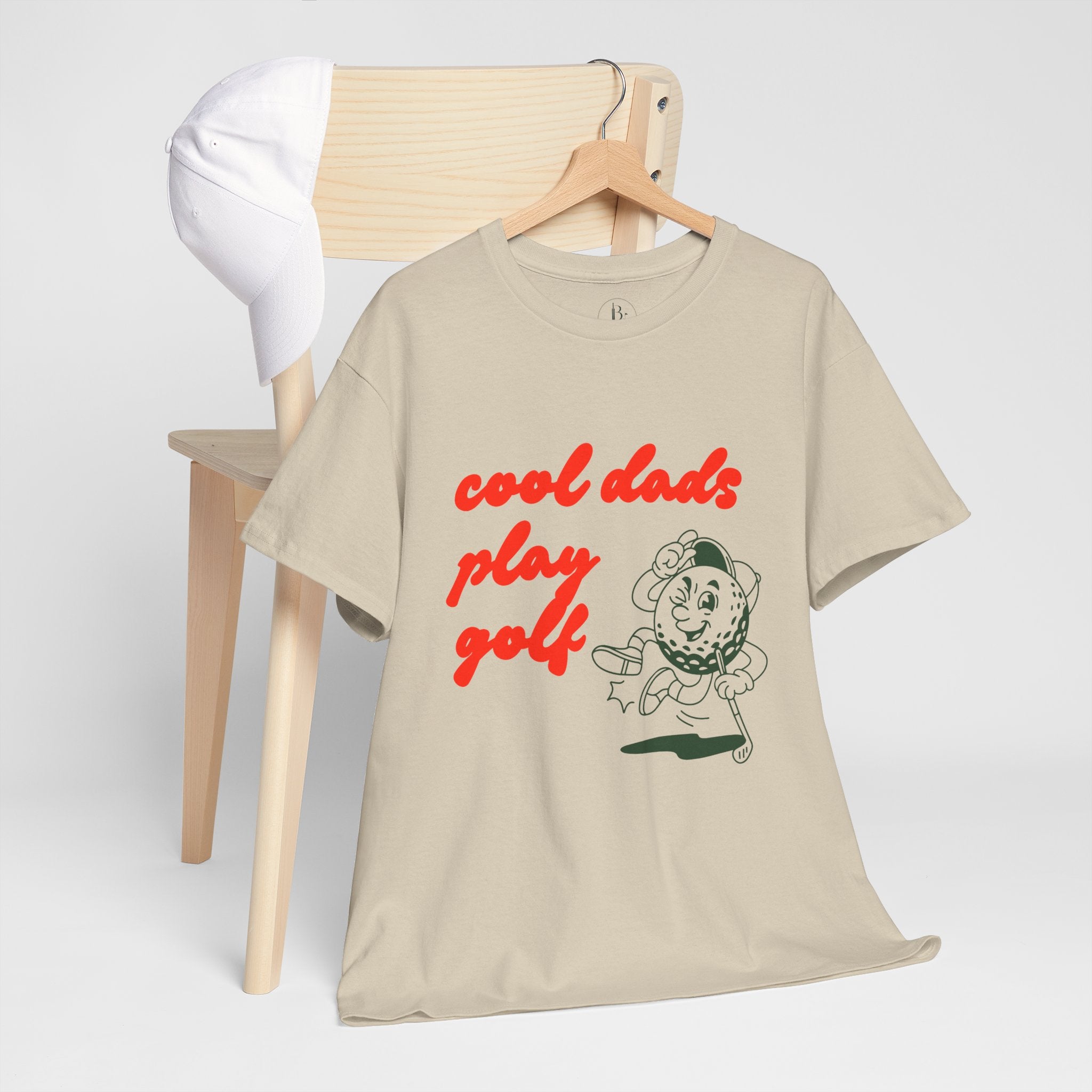 Cool Dads Play Golf T-Shirt- Classic Mens T shirt