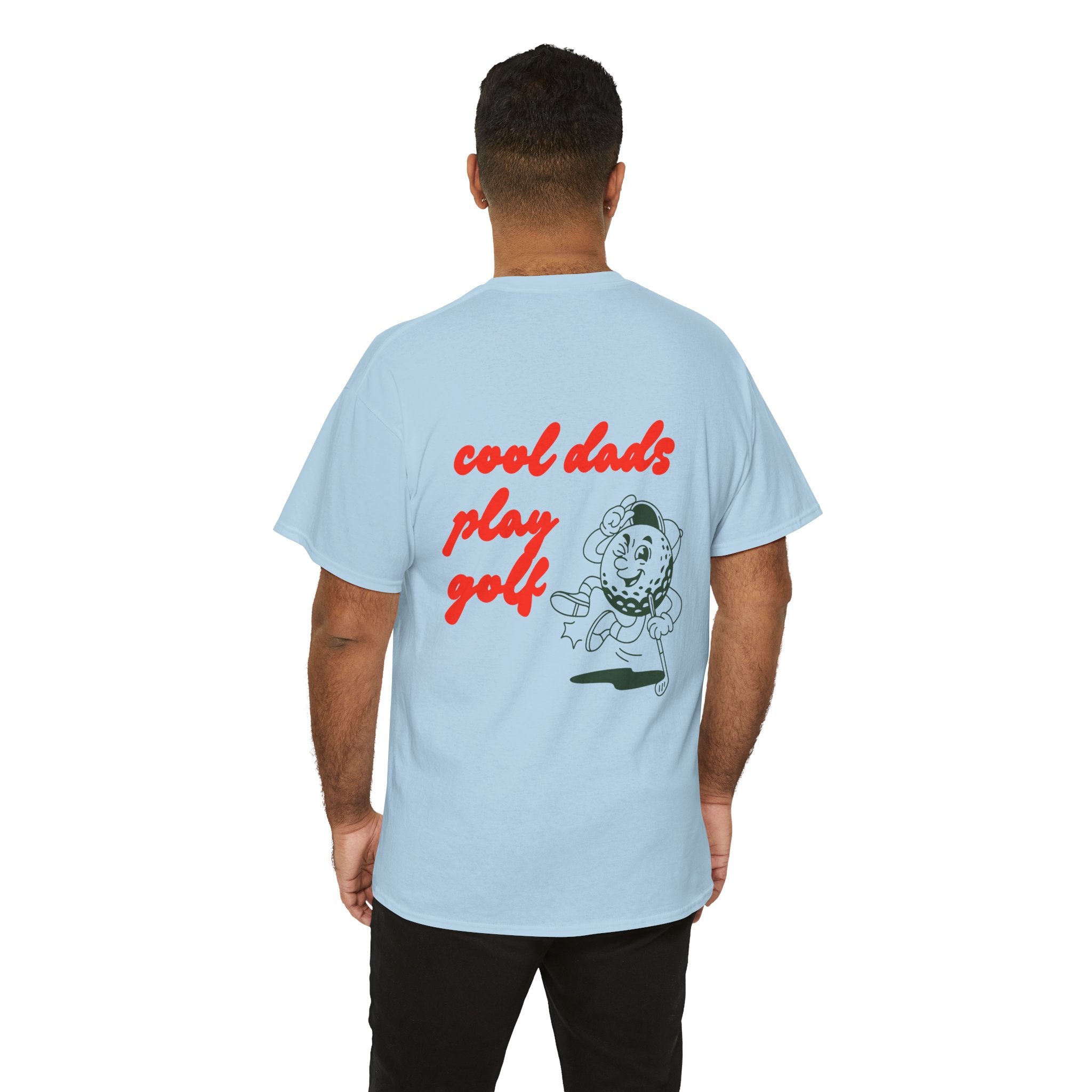 Cool Dads Play Golf T-Shirt- Classic Mens T shirt