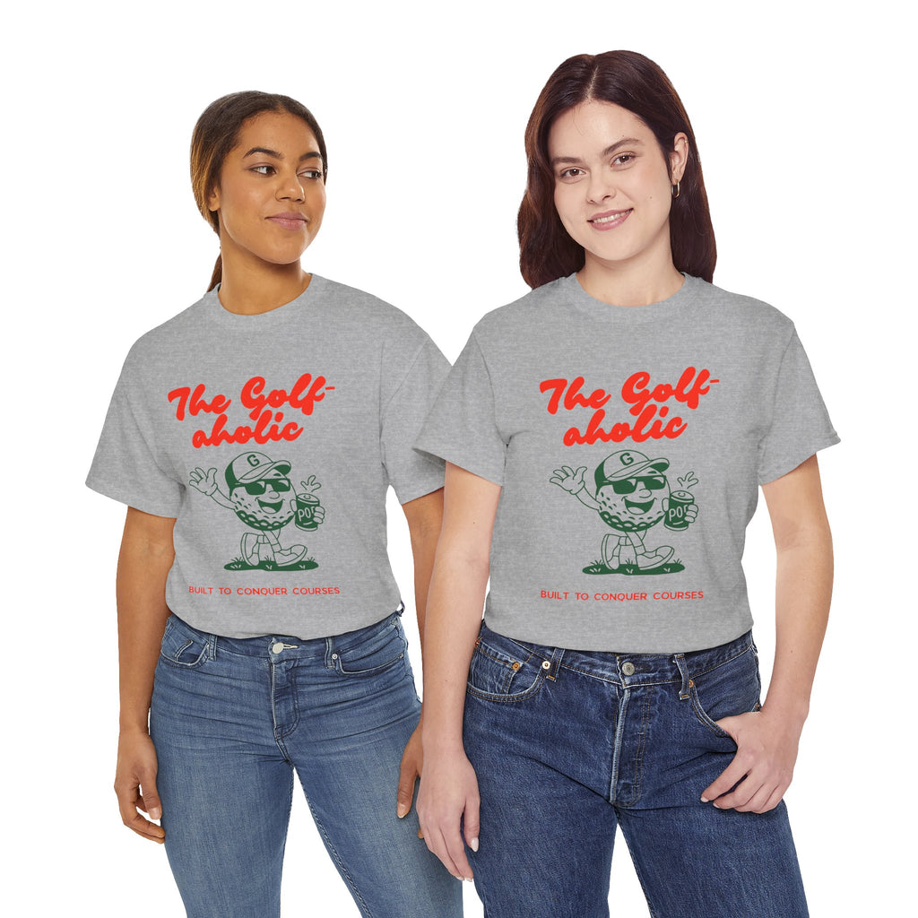 Golf-Aholic — Women's Retro Golf T - shirt
