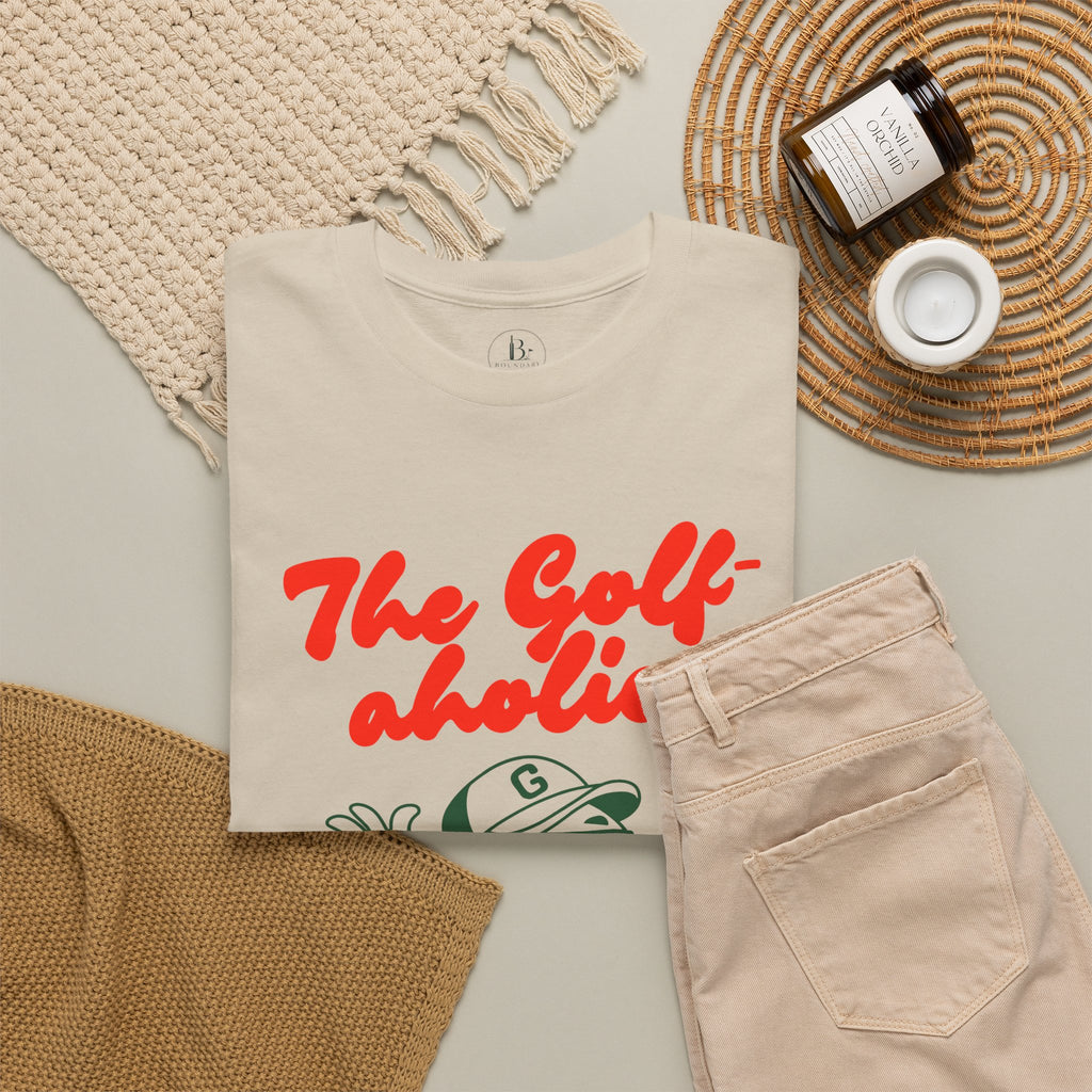Golf-Aholic — Women's Retro Golf T - shirt