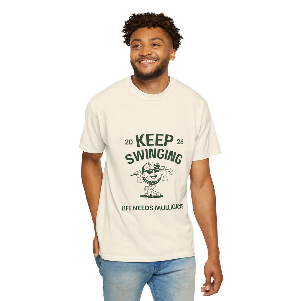 Life Needs Mulligans - Mens Vintage Golf T- shirt