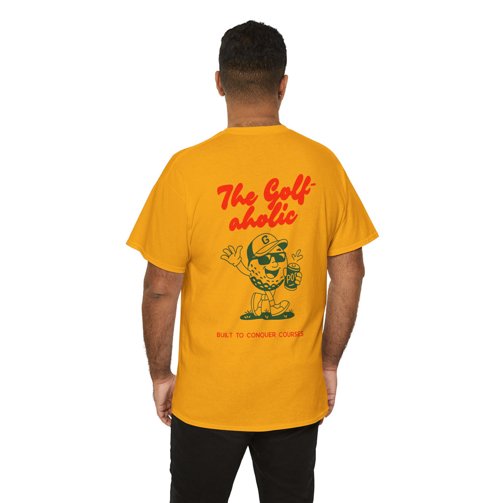 Golf-Aholic —  Mens Retro Golf T - shirt