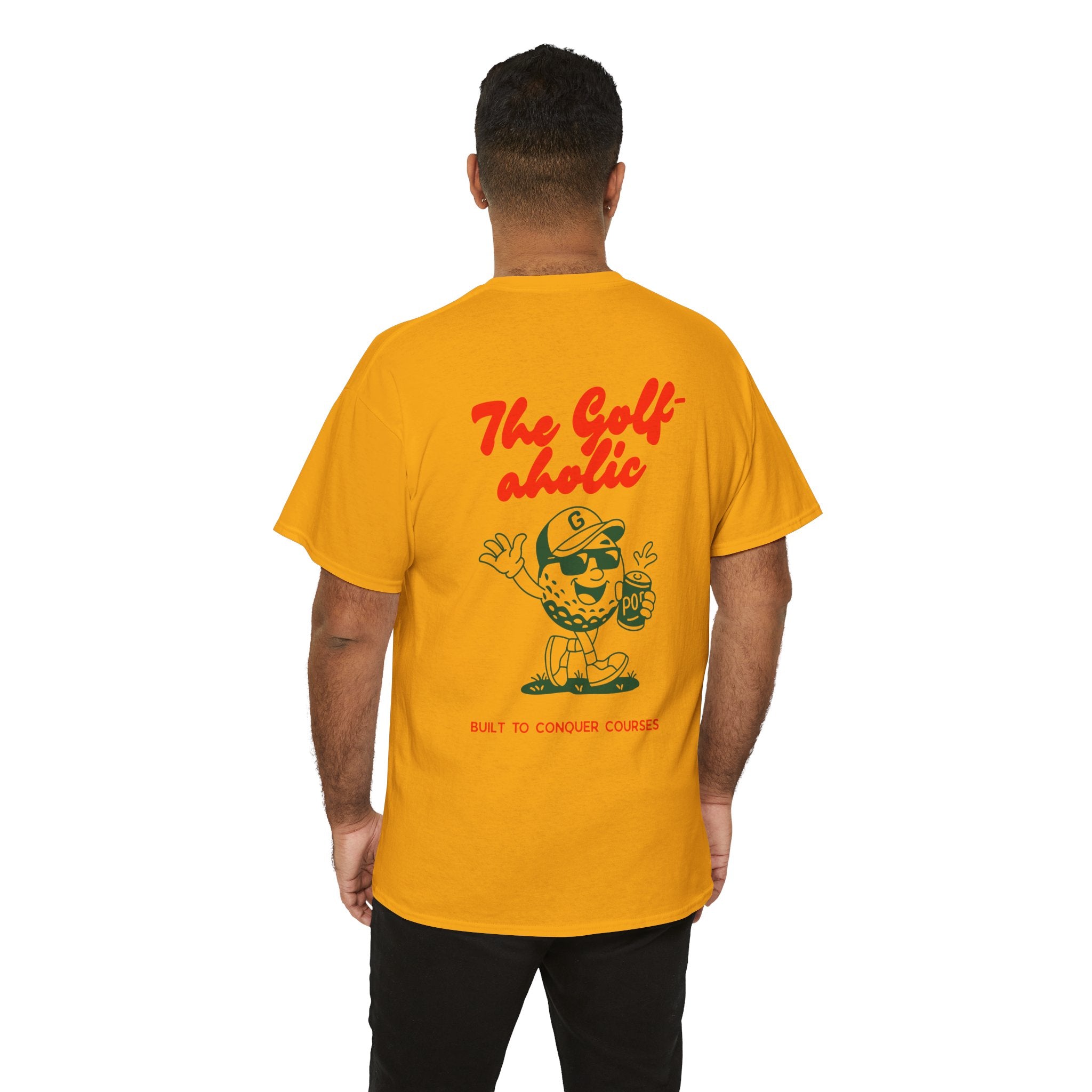 Golf-Aholic —  Mens Retro Golf T - shirt