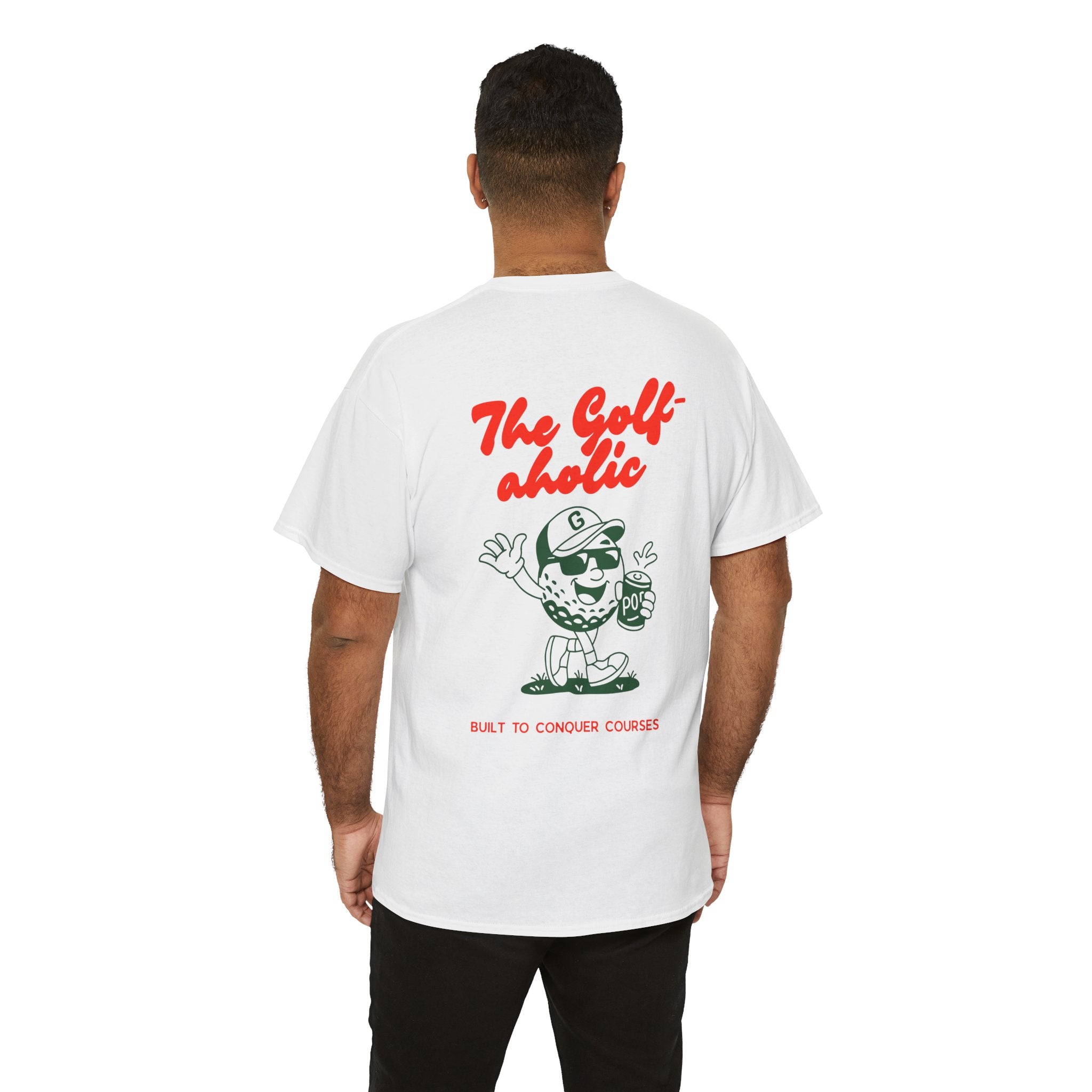 Golf-Aholic —  Mens Retro Golf T - shirt