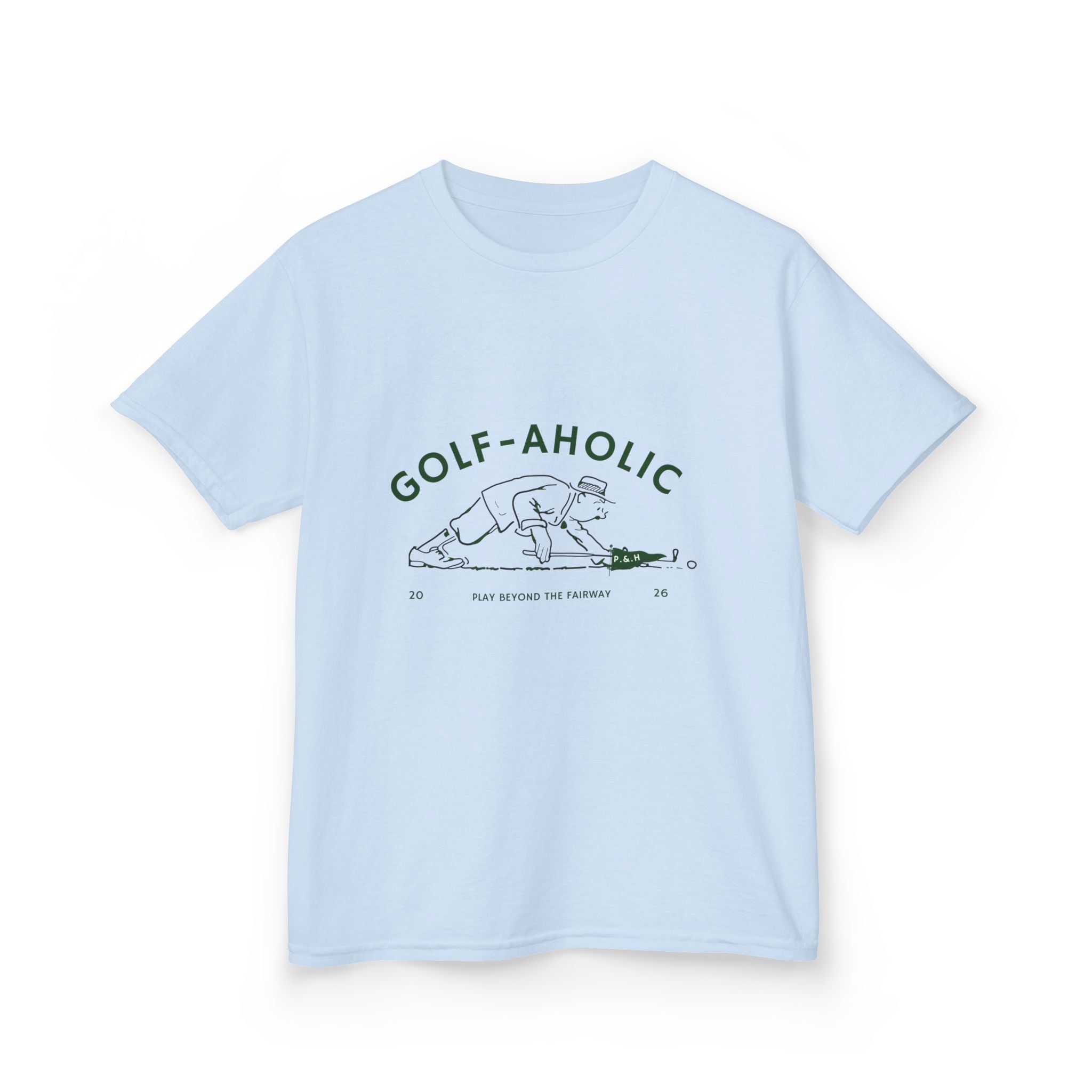 Golf-Aholic youth t shit