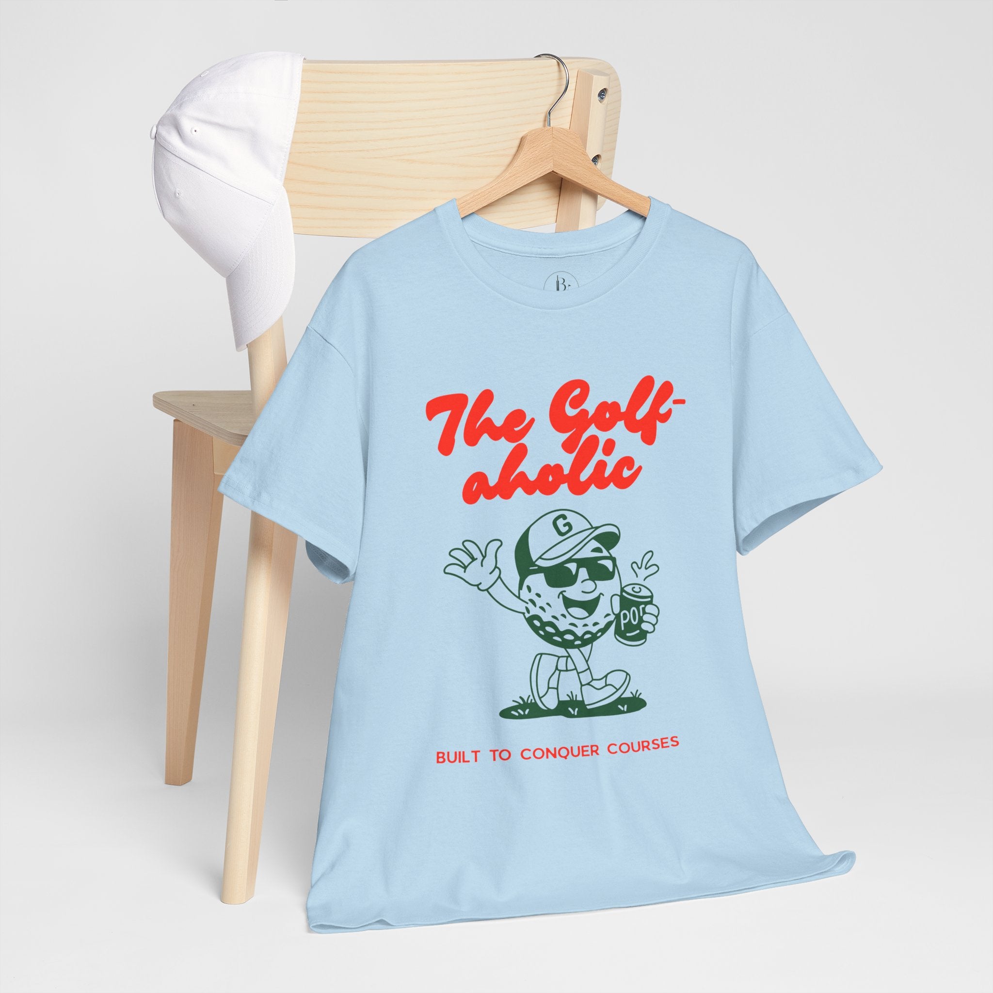Golf-Aholic —  Mens Retro Golf T - shirt