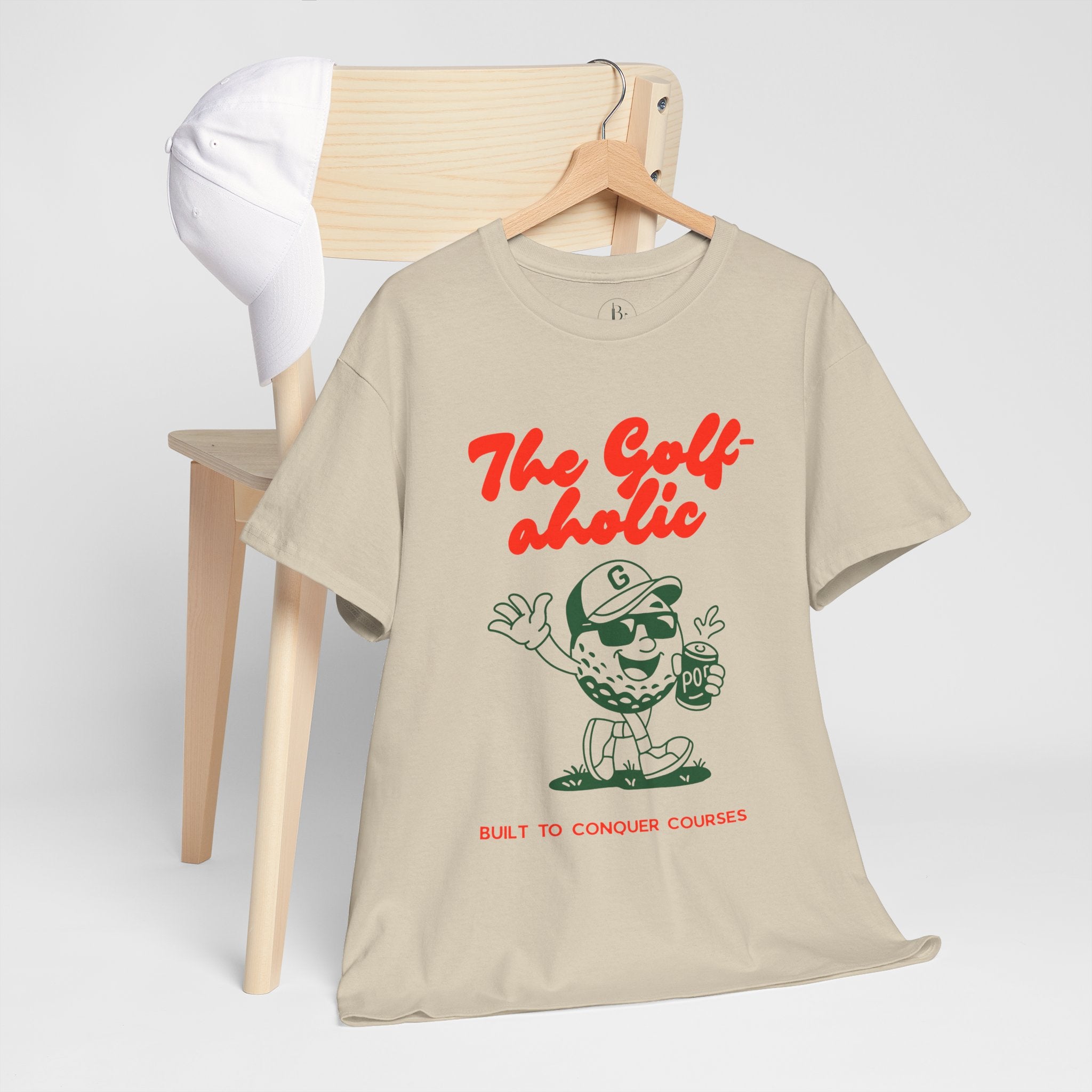 Golf-Aholic —  Mens Retro Golf T - shirt