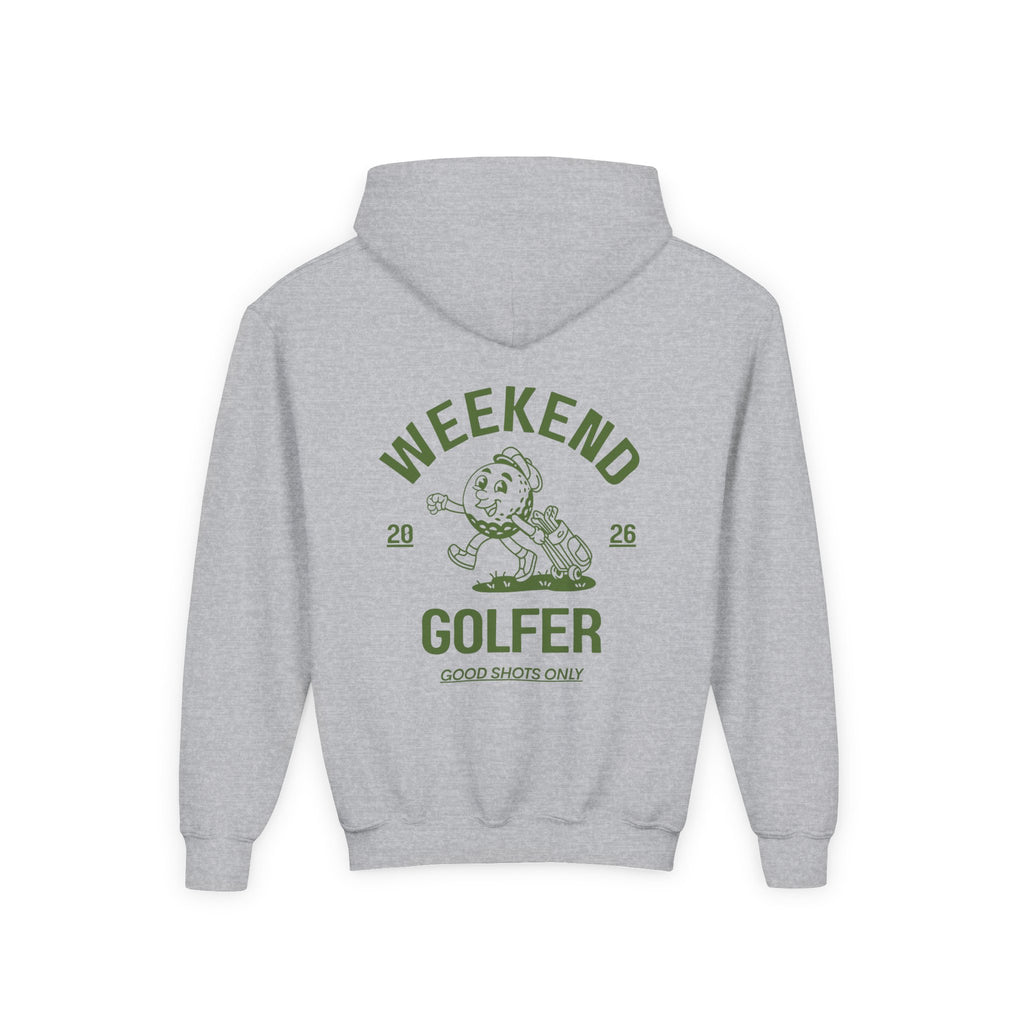 Weekend Golfer Hoodie — Youth Good Shots Only