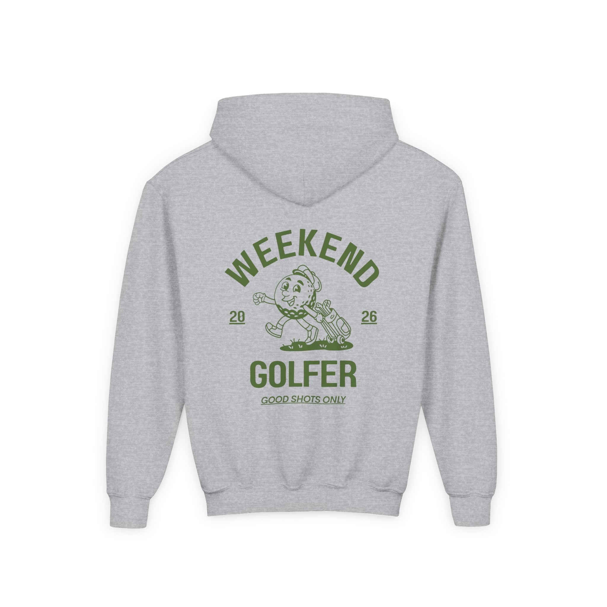 Weekend Golfer Hoodie — Youth Good Shots Only