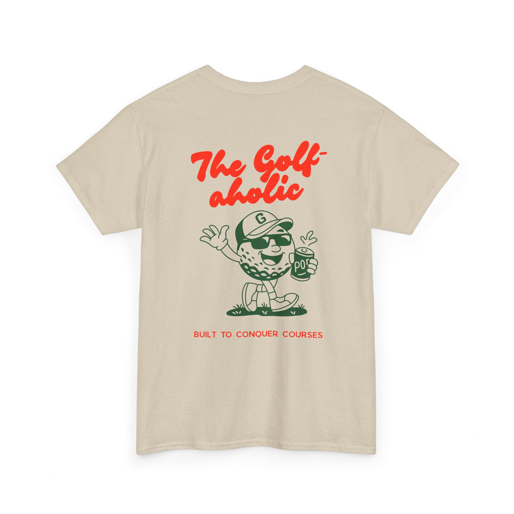Golf-Aholic —  Mens Retro Golf T - shirt