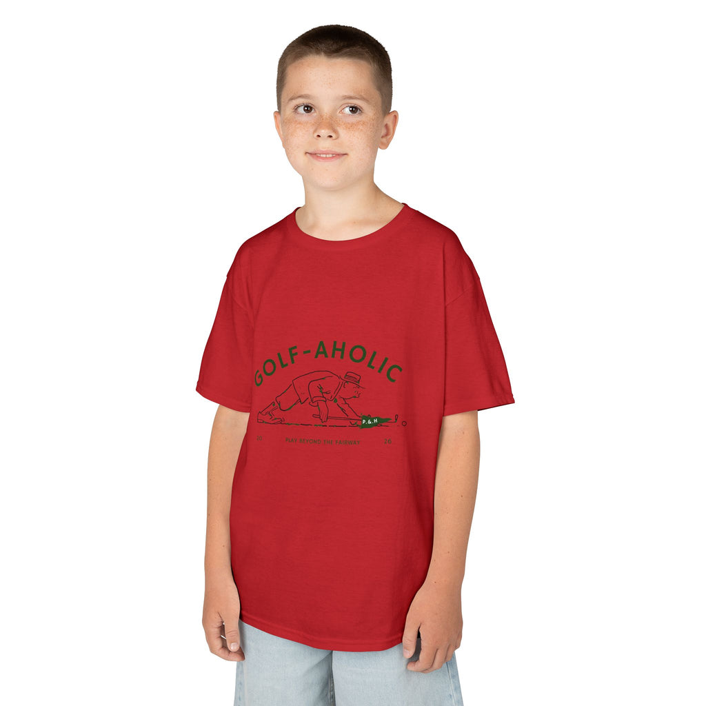 Golf-Aholic youth t shit