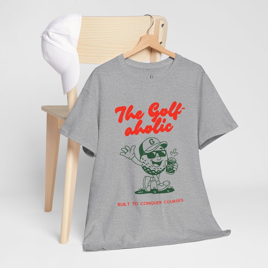 Golf-Aholic —  Mens Retro Golf T - shirt
