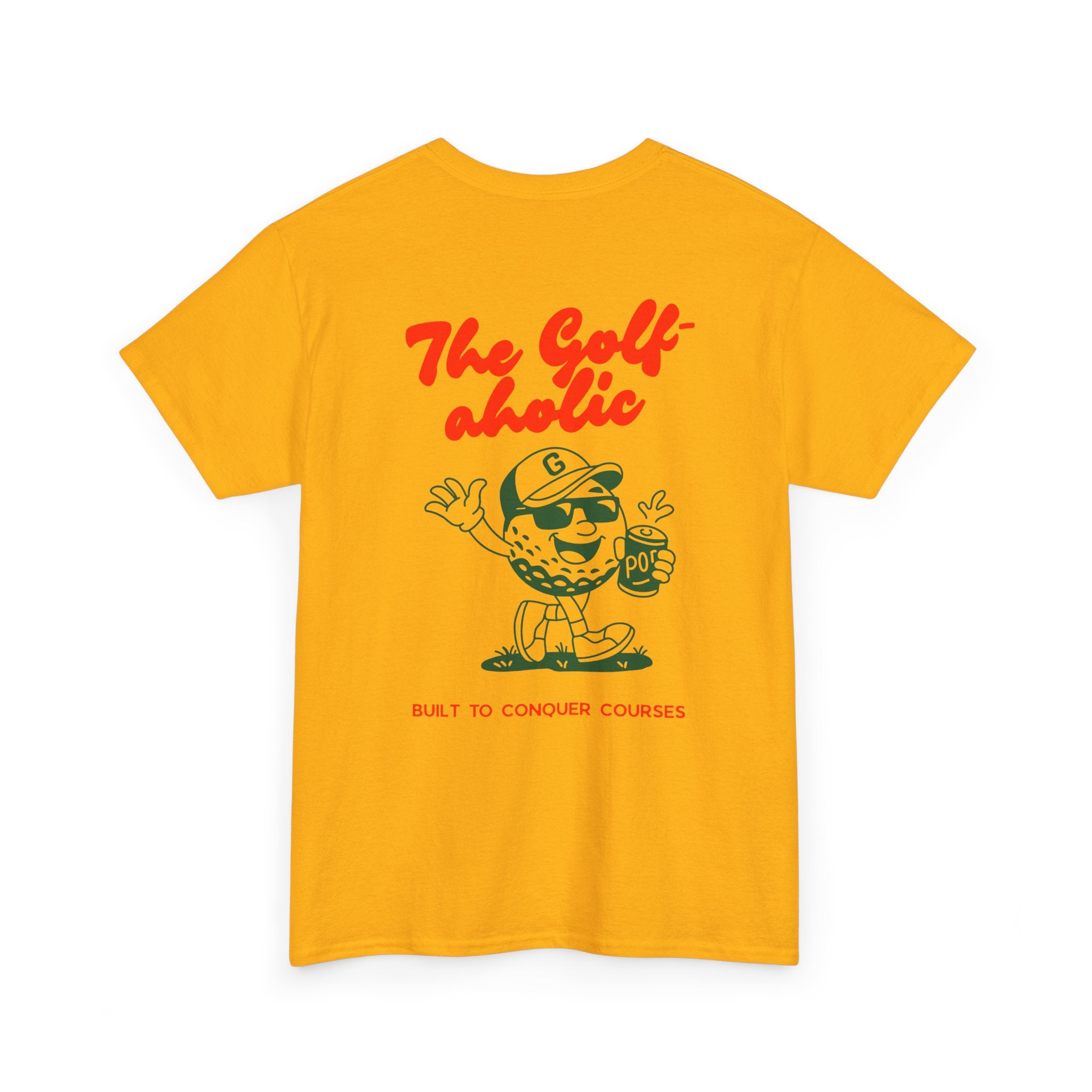 Golf-Aholic —  Mens Retro Golf T - shirt