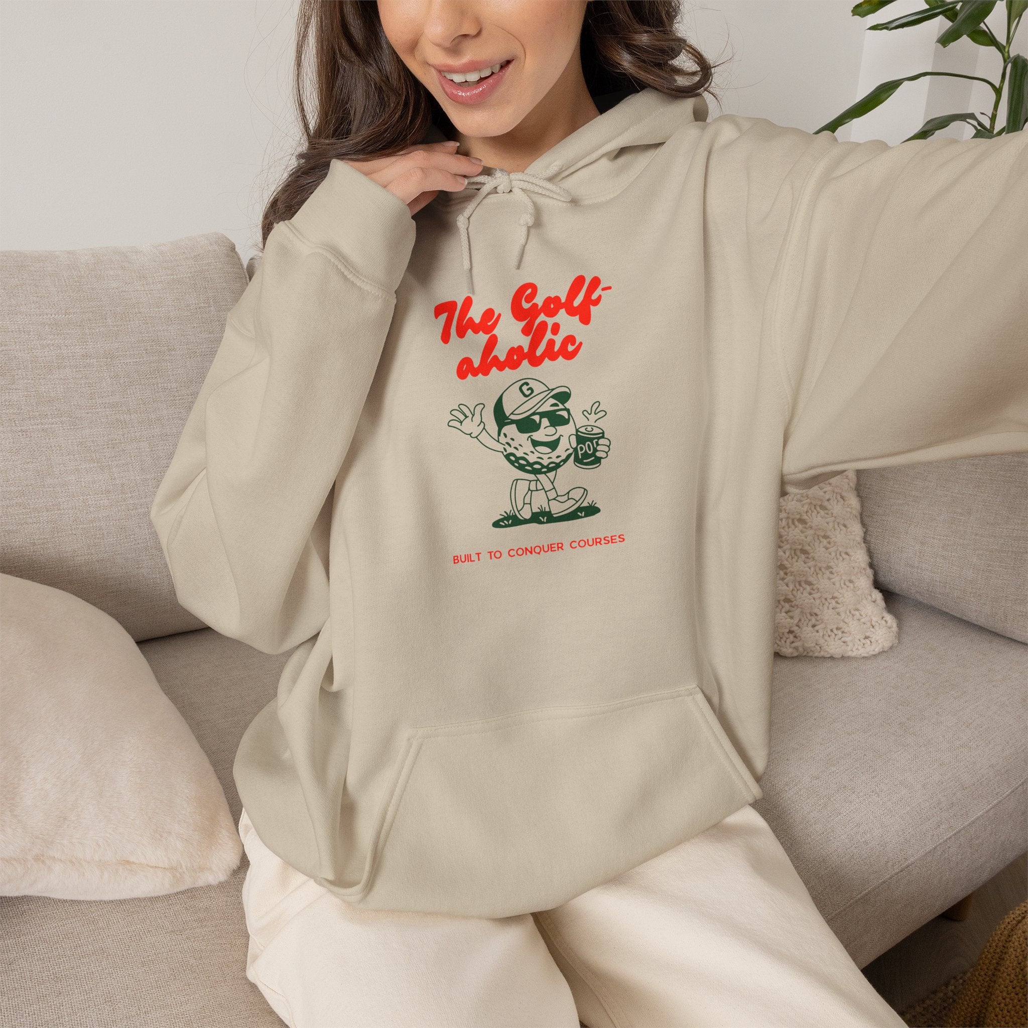 The  Golf-Aholic Hoodie —  for all Golf Lovers
