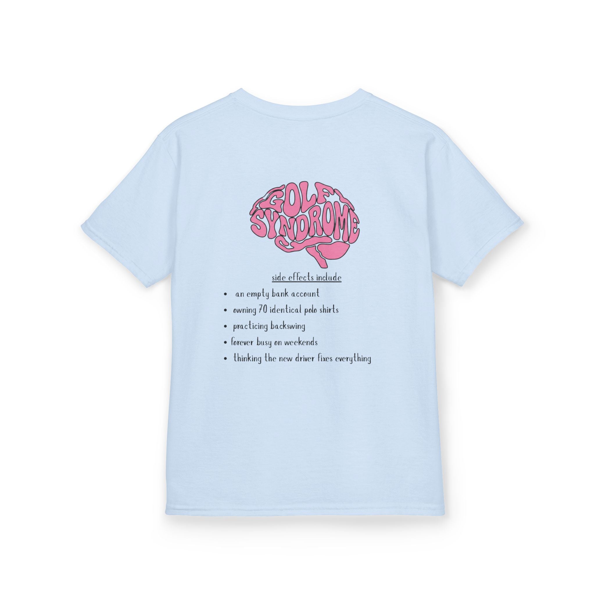 golf-aholic  kids t shirt