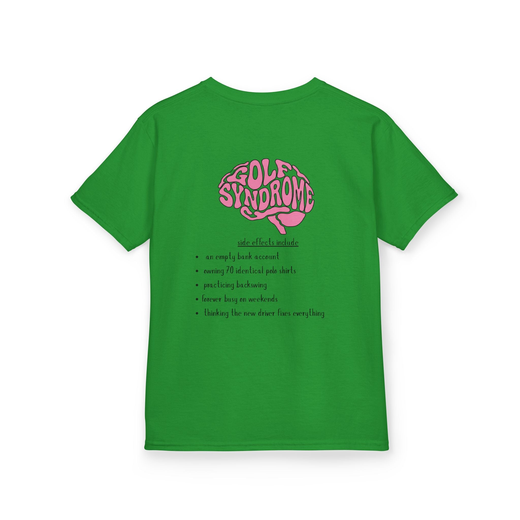 golf-aholic  kids t shirt