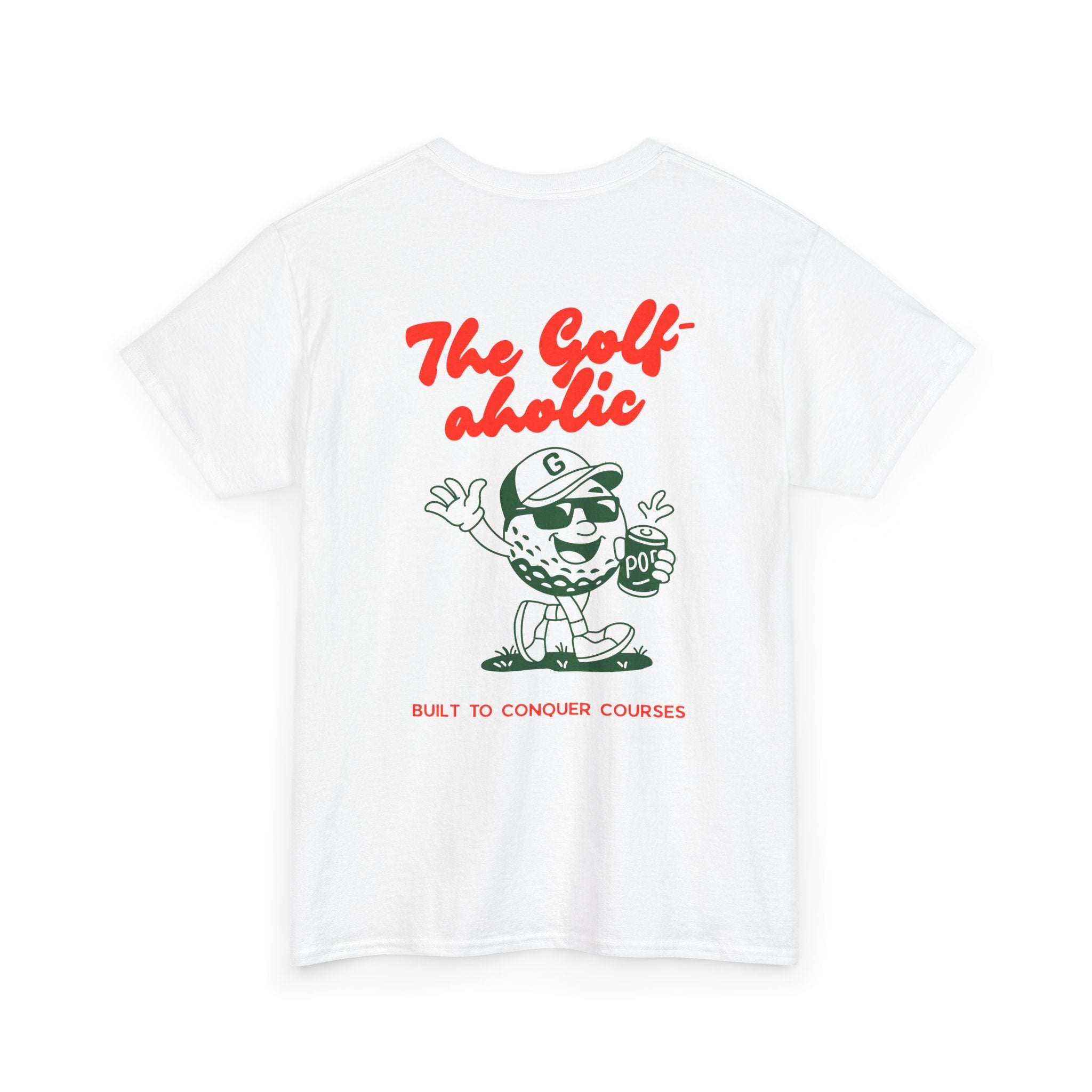 Golf-Aholic —  Mens Retro Golf T - shirt