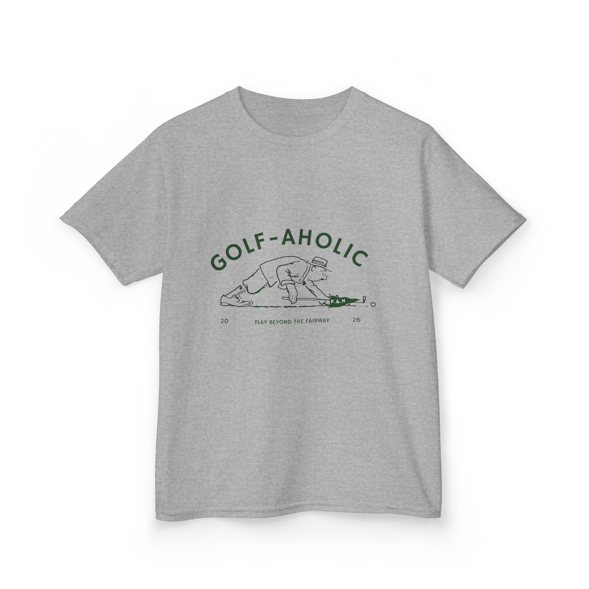 Golf-Aholic youth t shit
