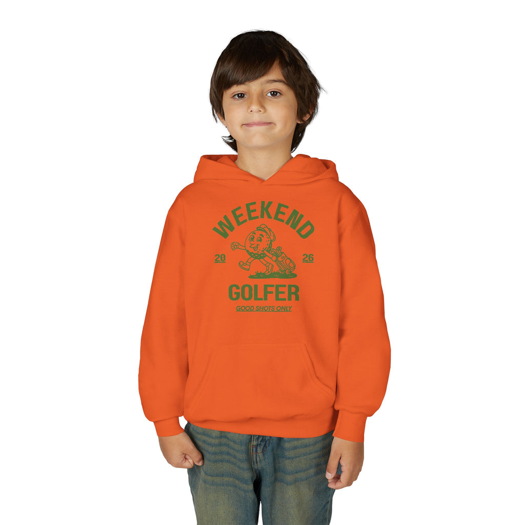 Weekend Golfer Hoodie — Youth Good Shots Only