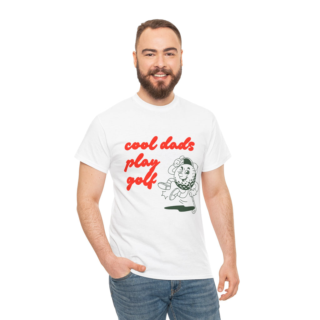 Cool Dads Play Golf T-Shirt- Classic Mens T shirt
