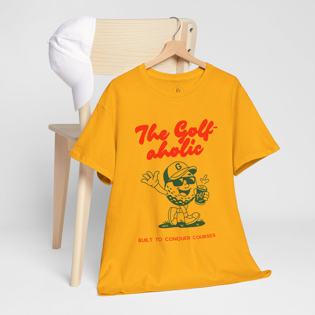 Golf-Aholic —  Mens Retro Golf T - shirt