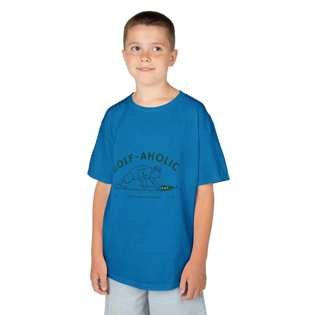 Golf-Aholic youth t shit