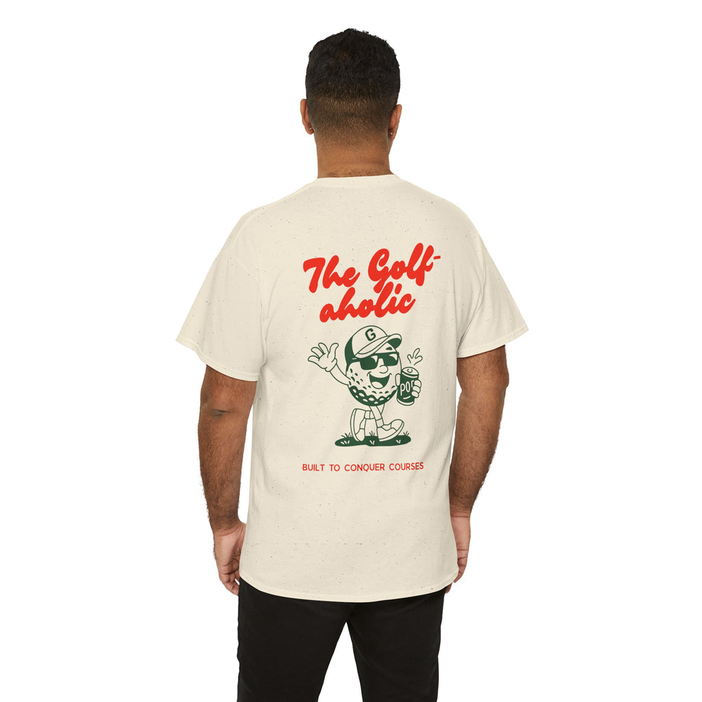 Golf-Aholic —  Mens Retro Golf T - shirt