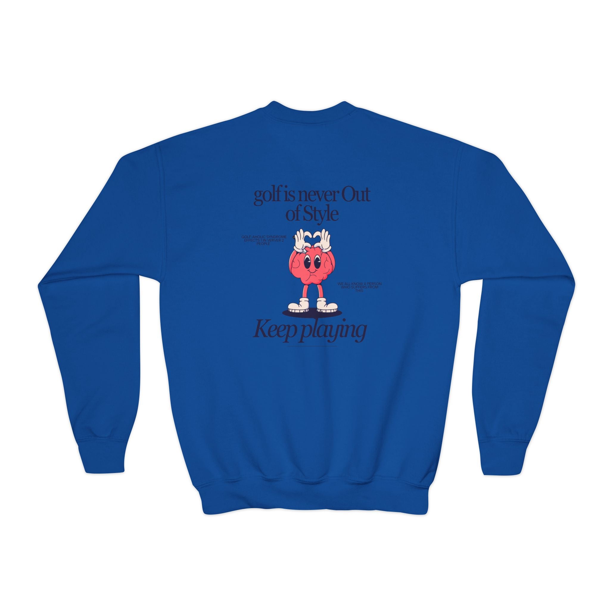 golf is never out of style youth sweatshirt